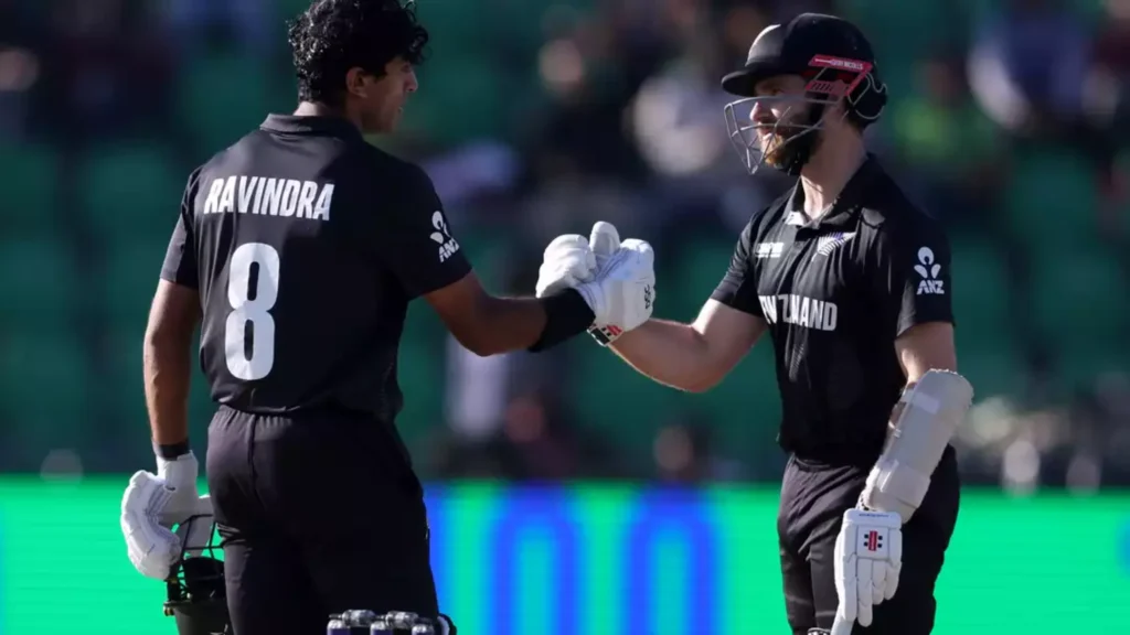 Rachin Ravindra and Kane Williamson Centuries Propel New Zealand to Champions Trophy Final